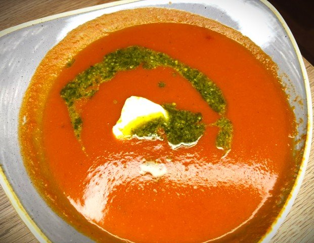 Krem pomidorowo - paprykowy