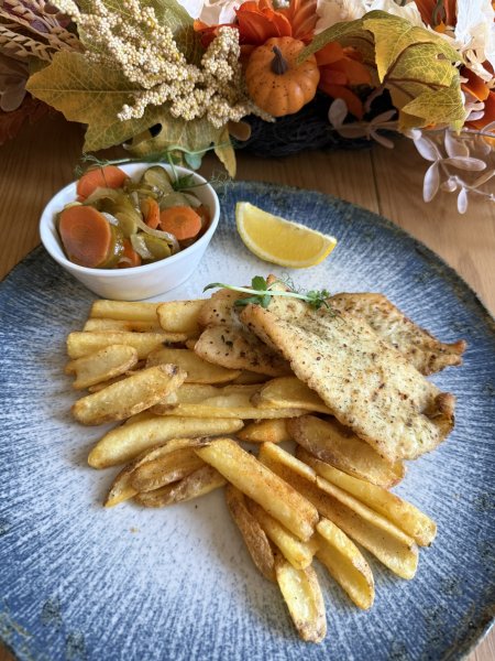 Smażony filet rybny (pytaj kelnera)